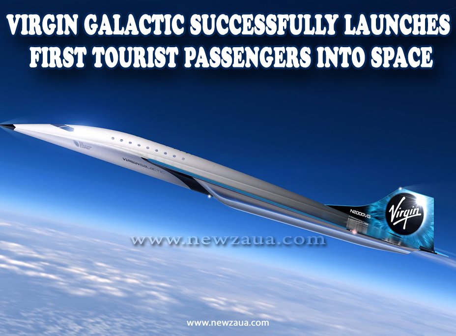 Virgin Galactic Successfully Launches First Tourist Passengers into Space